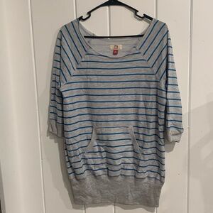 Lei Striped Shirt W/ Front Pocket XL